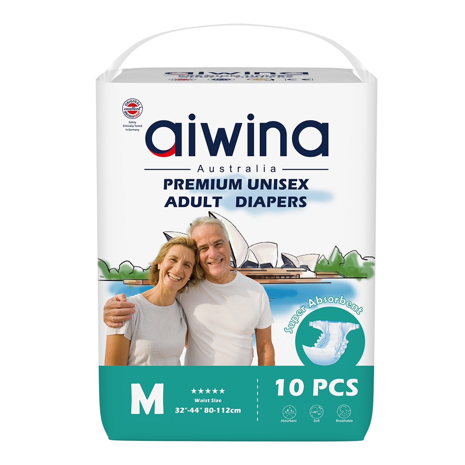 ຜ້າອ້ອມຜູ້ໃຫຍ່ AIWINA ຂະໜາດ M/L/XL